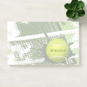 Tennis Design Post it Notes Post-it Klebezettel (Büro)