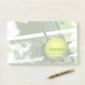 Tennis Design Post it Notes Post-it Klebezettel (Auf Schreibtisch)