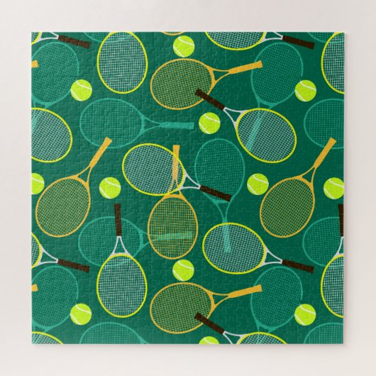 Tennis Design Puzzle (Horizontal)