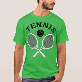 Tennis Design Racket Ball T T-Shirt