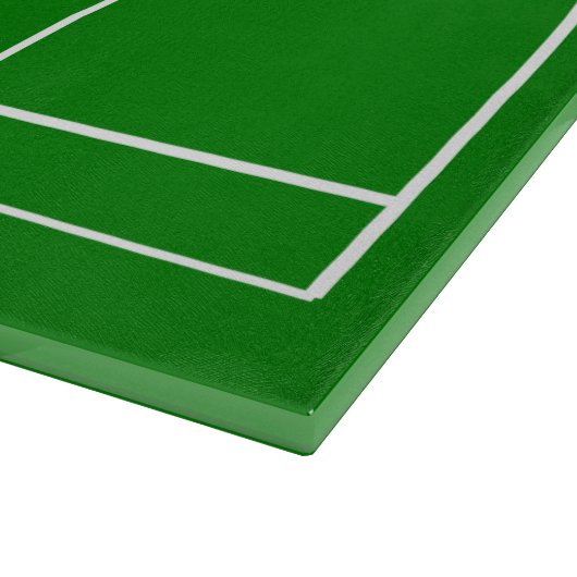 Tennis Design Schneidebrett (Ecke)