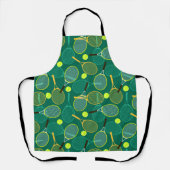 Tennis Design Schürze (Vorderseite)