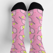Tennis Design Socken (Oben)