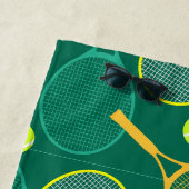 Tennis Design Strandtuch (Beispiel)