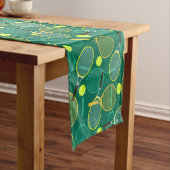 Tennis Design Table Runner Kurzer Tischläufer (Beispiel)
