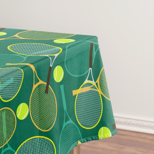 Tennis Design Tablecloth Tischdecke (Beispiel)