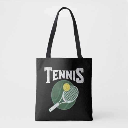 Tennis-Design Tasche (Vorderseite)