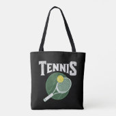 Tennis-Design Tasche (Rückseite)
