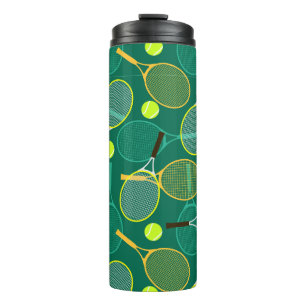 Tennis Design Thermal Tumbler Thermosbecher