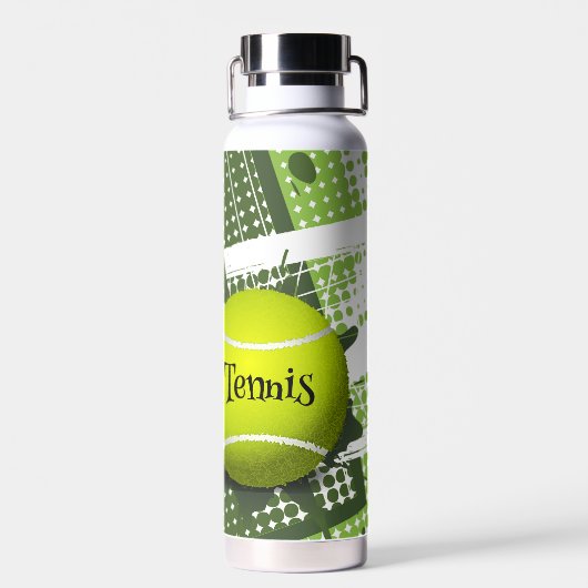 Tennis-Design Thor Kupfer Vakuum isoliert Trinkflasche (Rückseite)