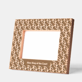 Tennis Deuce Geätzte Rahmen