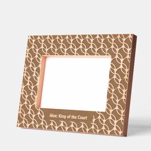 Tennis Deuce Geätzte Rahmen (Links)