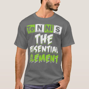 Tennis die entscheidende Rolle der Tennisspielkuns T-Shirt