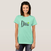 Tennis - Diva T-Shirt (Vorne ganz)