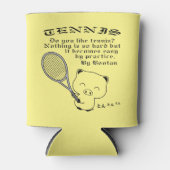 Tennis Dosenkühler (Vorderseite)