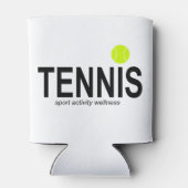 Tennis Dosenkühler (Rückseite)