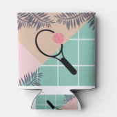 Tennis Dosenkühler (Rückseite)