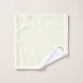Tennis Doubles Cream Badhandtuch Set (Waschlappen)