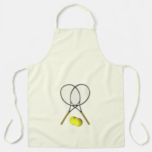 Tennis Doubles Cream Schürze