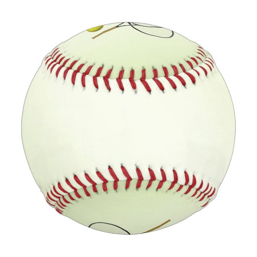 Tennis Doubles Green Baseball (Vorderseite)