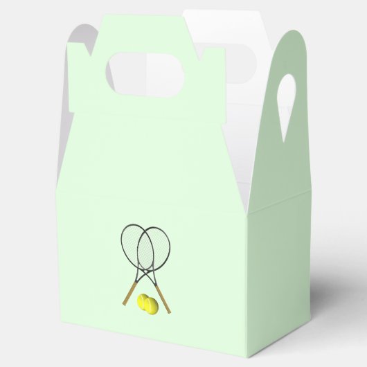 Tennis Doubles Green Geschenkschachtel (Geöffnet)