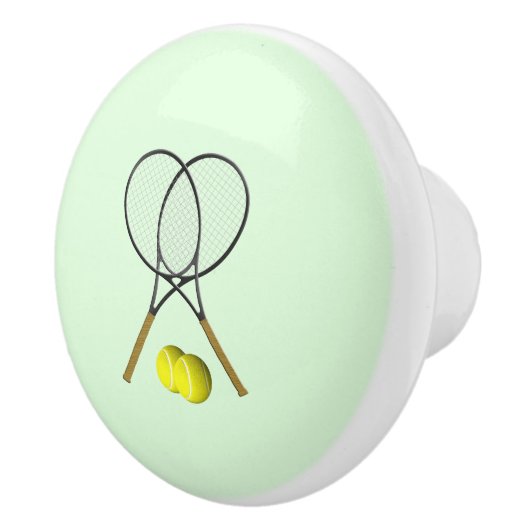 Tennis Doubles Green Keramikknauf (Rechts)