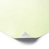 Tennis Doubles Green Poster (Ecke)