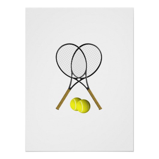 Tennis Doubles Poster (Vorderseite)