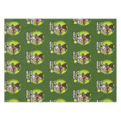 Tennis Eat Sleep Wiederholung für Tennis Player Pa Tischdecke (Vorderseite (Horizontal))