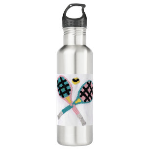Tennis Edelstahlflasche