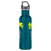 Tennis Edelstahlflasche (Rückseite)