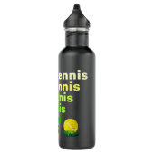 Tennis Edelstahlflasche (Rechts)