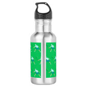 Tennis Edelstahlflasche (Rückseite)