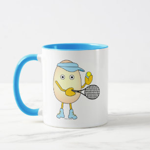 Tennis Egghead Tasse