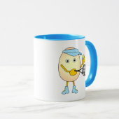 Tennis Egghead Tasse (VorderseiteRechts)