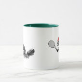 Tennis-Eichhörnchen-Tasse Tasse (Zentrum)