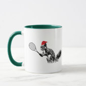 Tennis-Eichhörnchen-Tasse Tasse (Links)