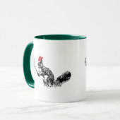 Tennis-Eichhörnchen-Tasse Tasse (Vorderseite Links)