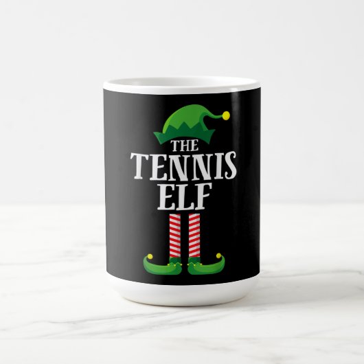 Tennis Elf Matching Familiengruppe Weihnachts-Part Verwandlungstasse (Zentrum)