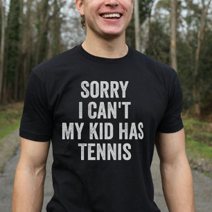 Tennis Eltern Tennis Mama Papa Lustig T-Shirt