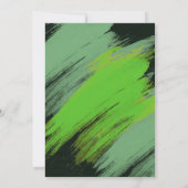 Tennis Ende der Saison Party Einladung (Rückseite)