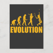 Tennis Evolution - Sport Hobby Postkarte (Vorderseite)