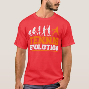Tennis Evolution Tennis Player T-Shirt