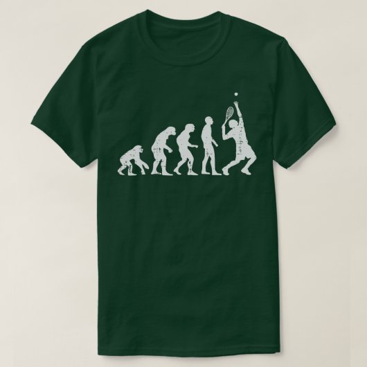 Tennis Evolution Trainer Männer Frauen Kinder T-Shirt (Design vorne)