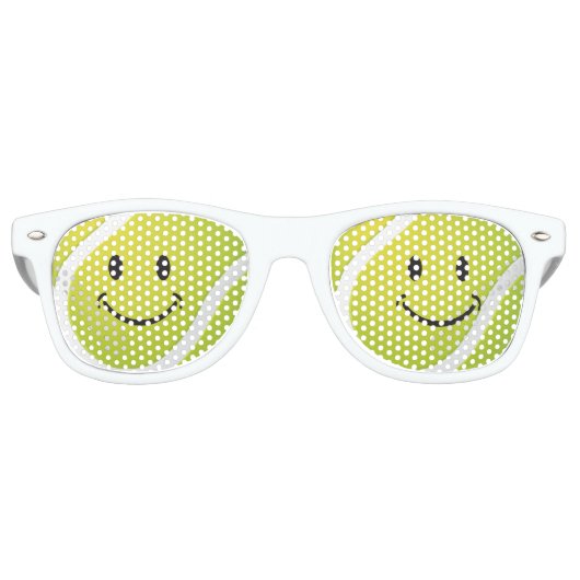 Tennis Face | Sportfan Sonnenbrille (Vorderseite)