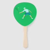 Tennis Fächer (Rückseite)