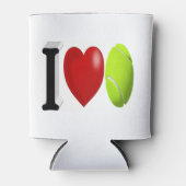 Tennis Fan Dosenkühler (Vorderseite)