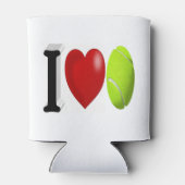 Tennis Fan Dosenkühler (Rückseite)