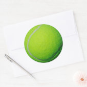 Tennis Fan Player-Geschenksticker Runder Aufkleber (Umschlag)