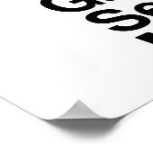 TENNIS Fan Poster (Ecke)